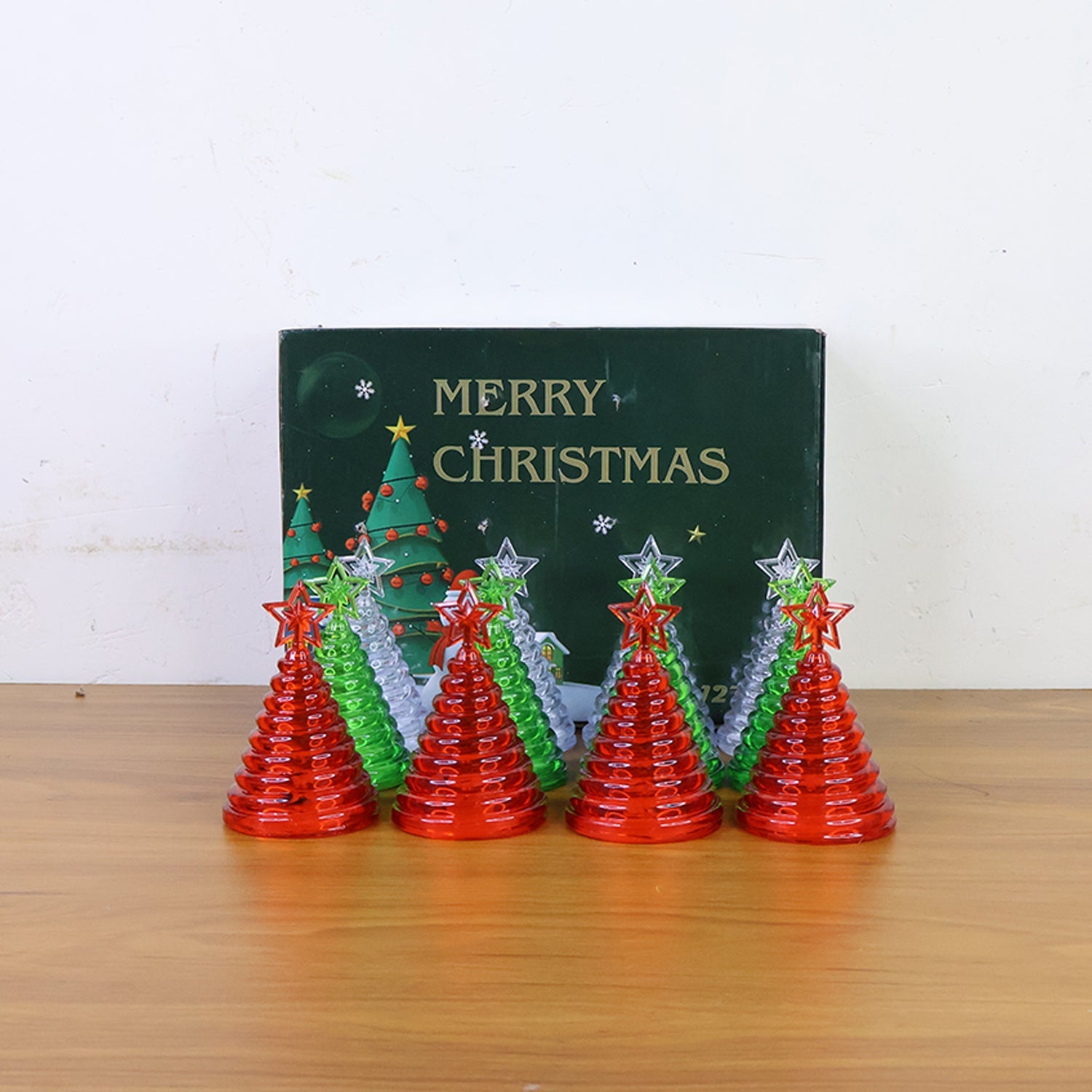 Christmas Tree Shape LED Decorative Lights (12 Pc) Christmas Tree Shape LED Decorative Lights (12 Pc)